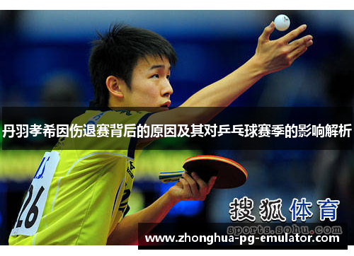 丹羽孝希因伤退赛背后的原因及其对乒乓球赛季的影响解析 丹羽孝希因伤退赛背后的原因及其对乒乓球赛季的影响解析